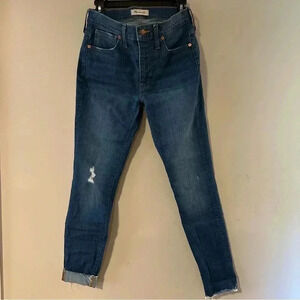 Madewell 9 inch Mid-Rise Skinny Size 27